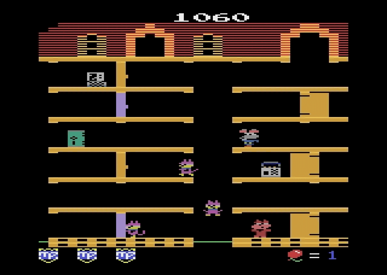 Mappy (Demo) 게임 화면