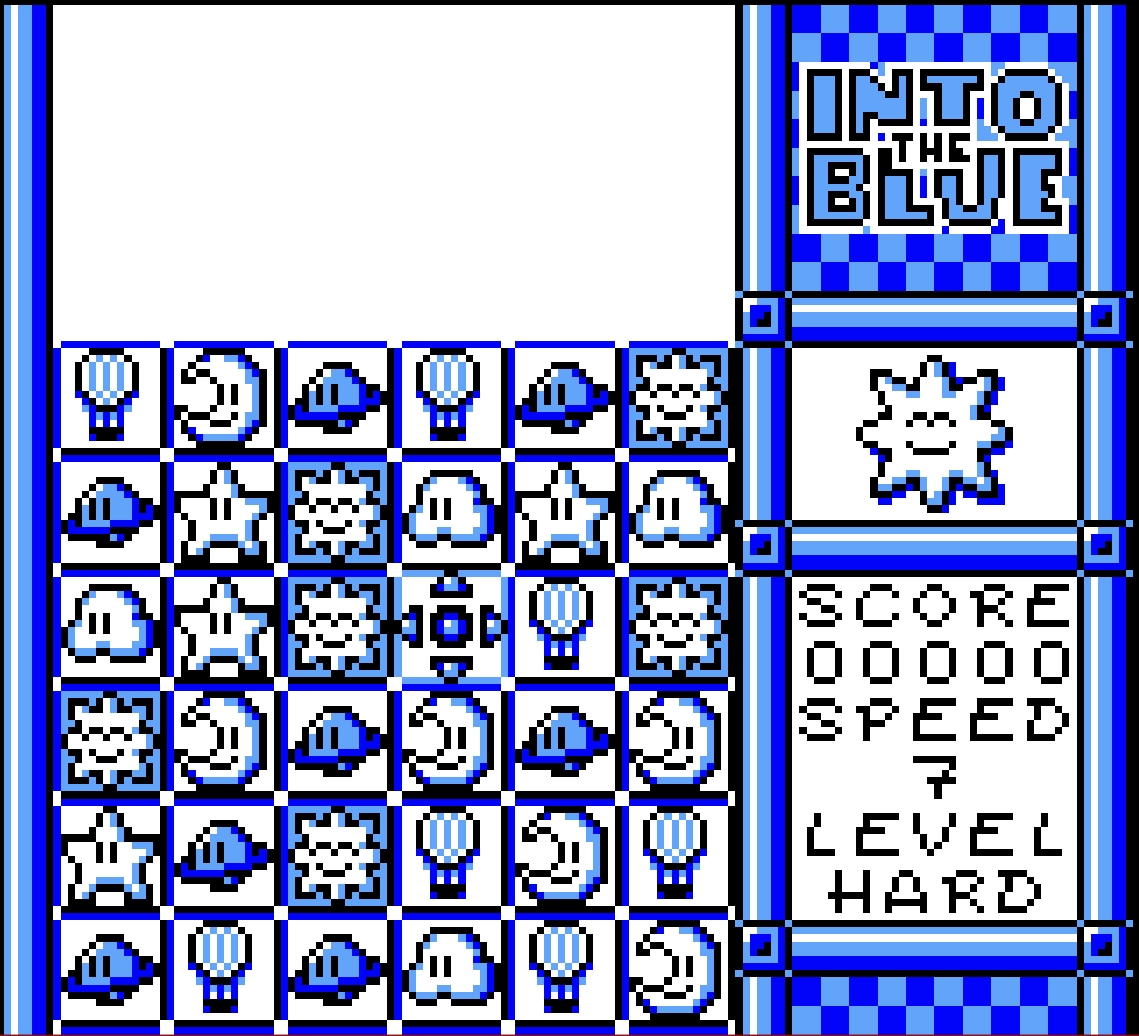 Into the Blue 게임 화면