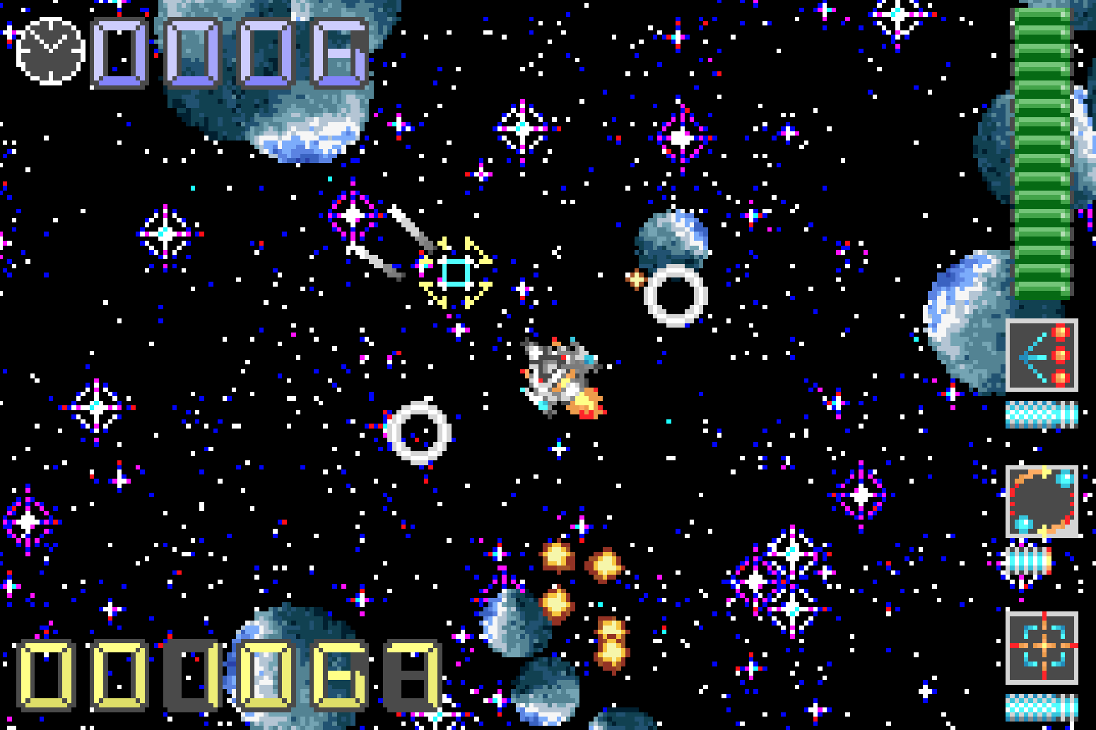 Astrohawk Advance 게임 화면