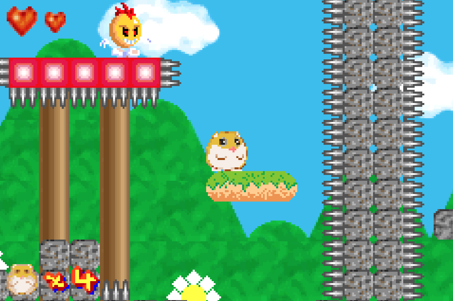 Simonchu 게임 화면