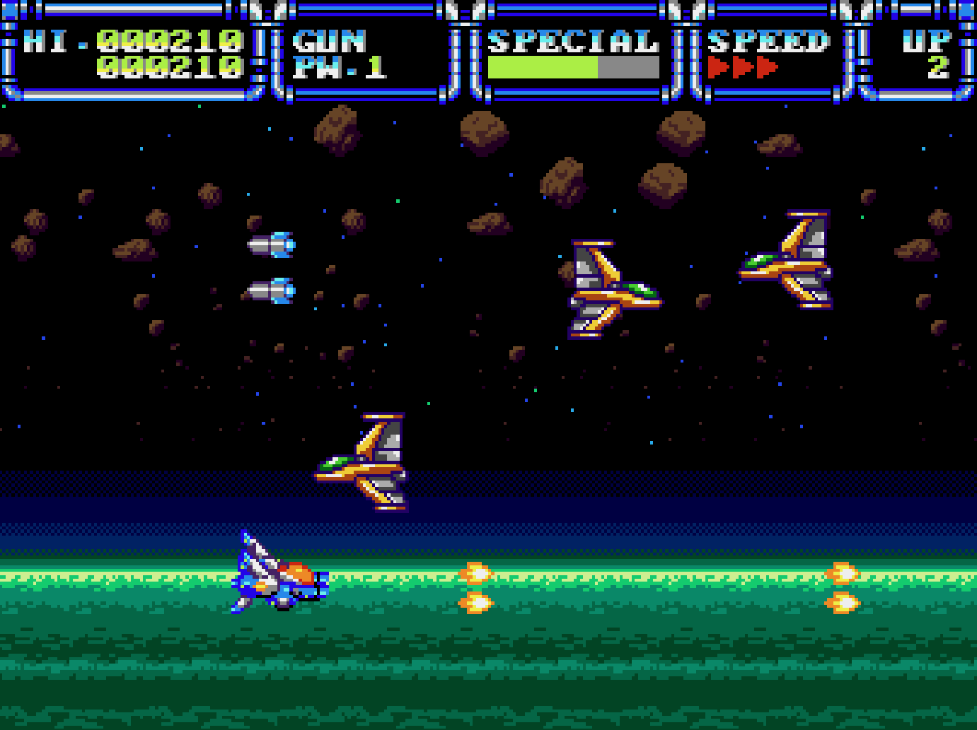 Irena Genesis 게임 화면