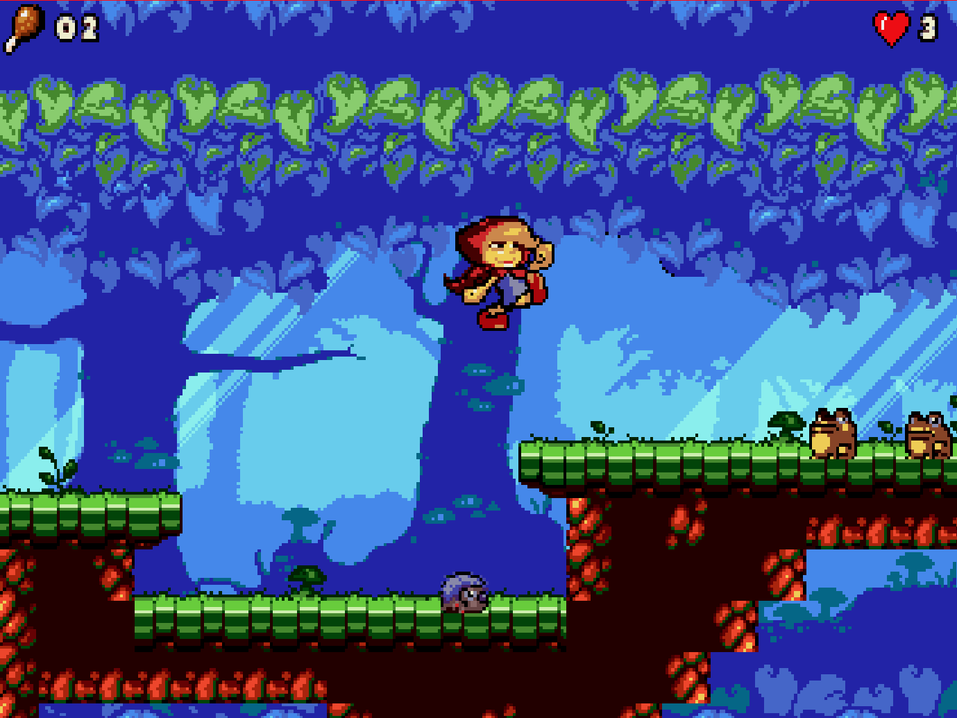 VilQ Adventure 게임 화면