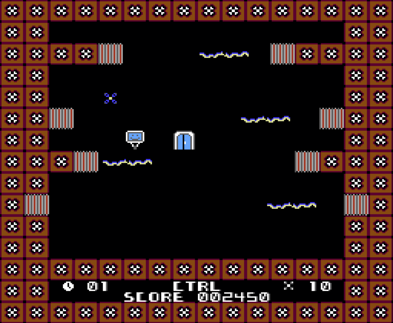 NES Virus Cleaner 게임 화면