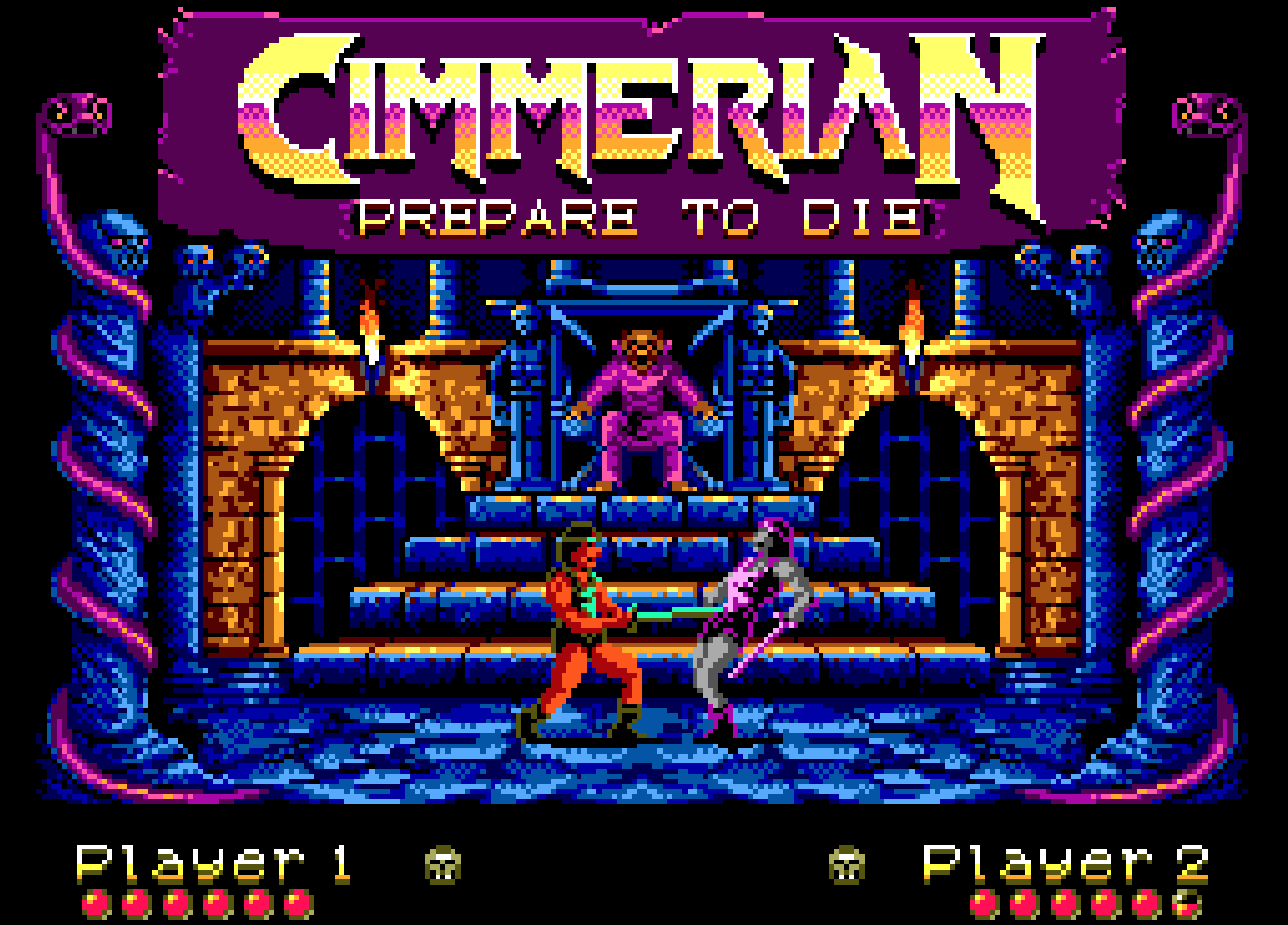 Cimmerian 게임 화면